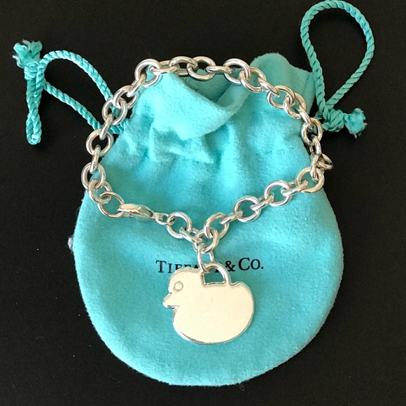 Authentic Tiffany Lucky Duck Charm 